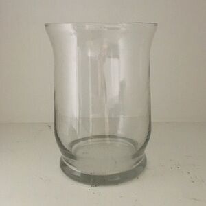 Elegant Clear Glass Vase